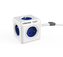Cubenest PowerCube Extended prodlužovací přívod 1,5 m - 5ti zásuvka, modrá_1674647560