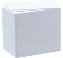 Badgy PVC karty tlusté (30mil - 0,76 mm), 100ks CBGC0030W