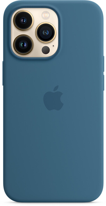 Apple silikonový kryt s MagSafe pro iPhone 13 Pro, ledňáčkově modrá_3699600