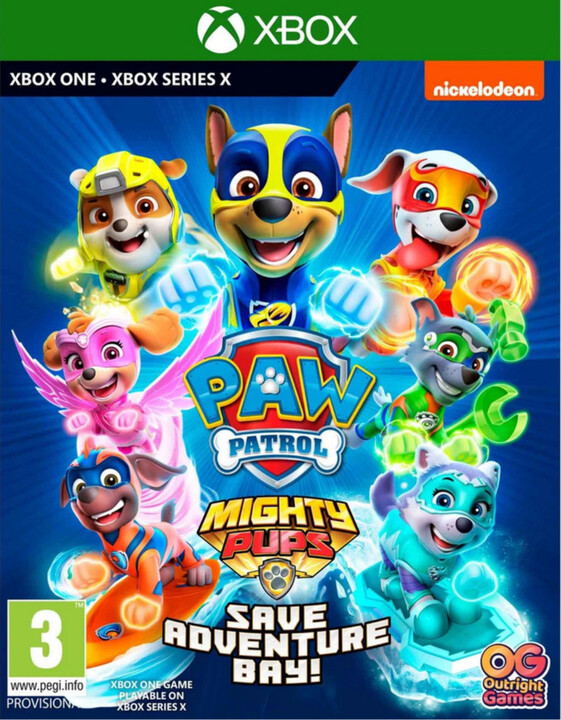 PAW Patrol: Mighty Pups Save Adventure Bay (Xbox ONE)_1396620773