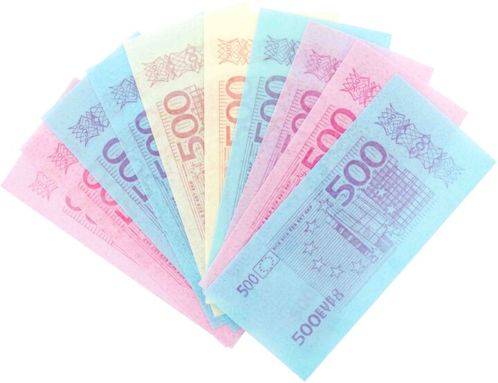 Mega Money - bankovky v sáčku, jedlý papír, 10g_1946346106