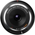 Olympus Body Cap Lens 9mm f/8 Fisheye, černá
