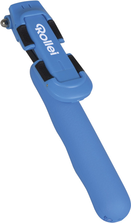 Rollei 4 Me/ Selfie tyčka pro telefony, integrovaný BT, modrá_47521836