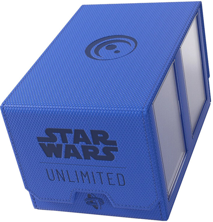 Krabička na karty Gamegenic - Star Wars: Unlimited Double Deck Pod, modrá_1660494742