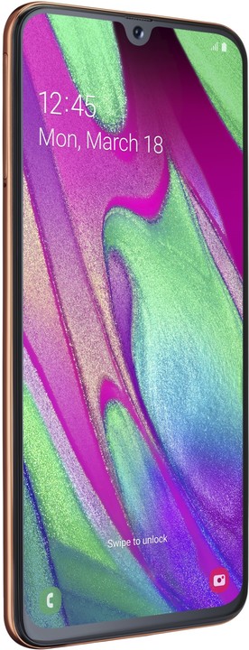 Samsung Galaxy A40, 4GB/64GB, oranžová_1915137411