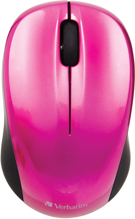 Verbatim Go Nano Wireless Mouse, růžová_1560077604