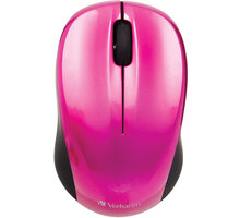 Verbatim Go Nano Wireless Mouse, růžová_1560077604