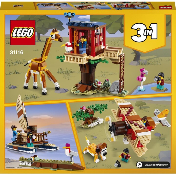 LEGO® Creator 31116 Safari domek na stromě_1692440782