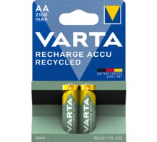 VARTA nabíjecí baterie Recycled AA 2100 mAh, 2ks 56816101402