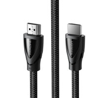 UGREEN kabel HDMI 2.1 (M/M), opletený, 2m, černá_1858313090