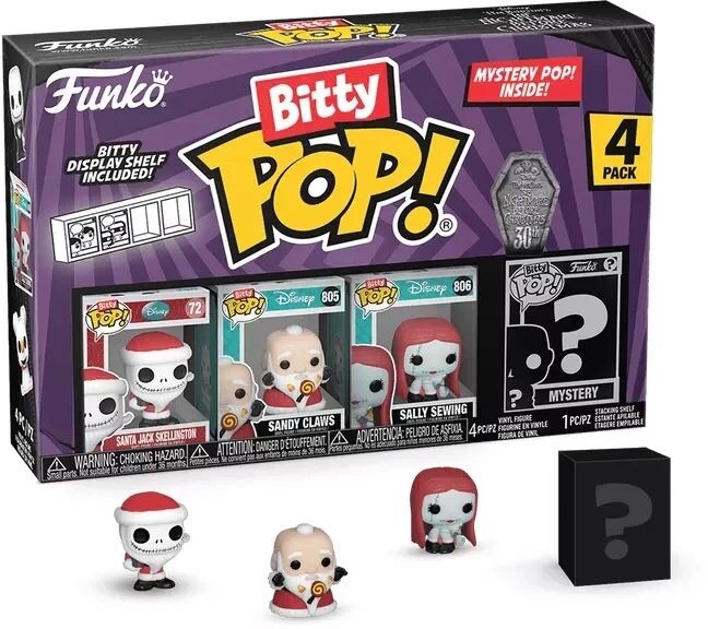 Figurka Funko Bitty POP! Disney - The Nightmare Before Christmas 4-pack Series 4_707144804
