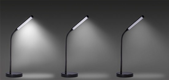 Solight LED stolní lampička, 4W, stmívatelná, 4500K, černá barva_466505617