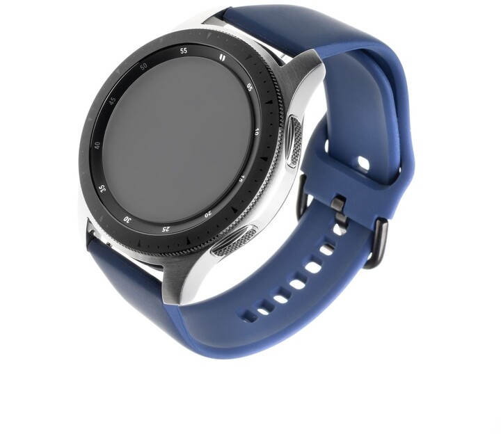 FIXED silikonový řemínek pro smartwatch, šířka 22mm, modrá_1226836803