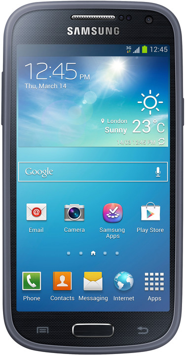 Samsung zadní kryt+ EF-PI919BN pro Galaxy S4 mini, Navy_1861619921