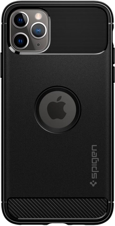 Spigen Rugged Armor iPhone 11 Pro Max, černá_1808161347