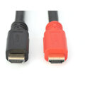 Digitus kabel HDMI - HDMI, M/M, pozlacené konektory, s aktivním zesílením, Ethernet, 10m, černá_725507740