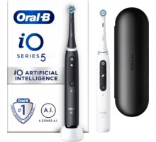 Oral-B iO5 Series Matt Black+Quite White DUO Pack 10PO010461