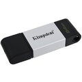 Kingston DataTraveler 80 - 64GB, černá/stříbrná