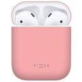 FIXED ultratenké silikonové pouzdro Silky pro Apple Airpods, růžová_934244182