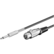 PremiumCord kabel Jack 6.3mm-XLR M/F 6m
