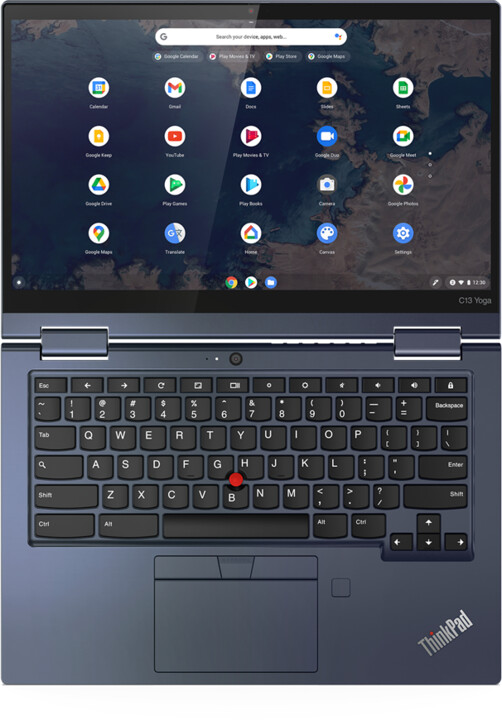 Lenovo ThinkPad C13 Yoga Gen 1 Chromebook, modrá_691338801