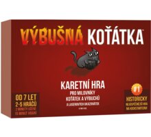 Karetní hra Výbušná koťátka Poukaz 200 Kč na nákup na Mall.cz