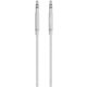 Belkin MIXIT 3,5mm Jack M/M Metallic kabel, 1,2 m, stříbrná