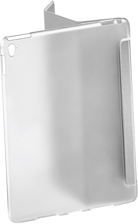 CellularLine CLEAR VIEW průhledný kryt se stojánkem pro iPad Pro 9,7&quot;, stříbrná_1777198427