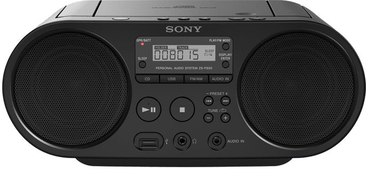 Sony ZS-PS50, černá_2041980211