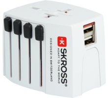 SKROSS MUV USB, 2.5A univerzální pro 150 zemí_224819232