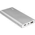 Trust Omni Thin metal PowerBank USB-C QC3 10000 mAh, stříbrná_245116157