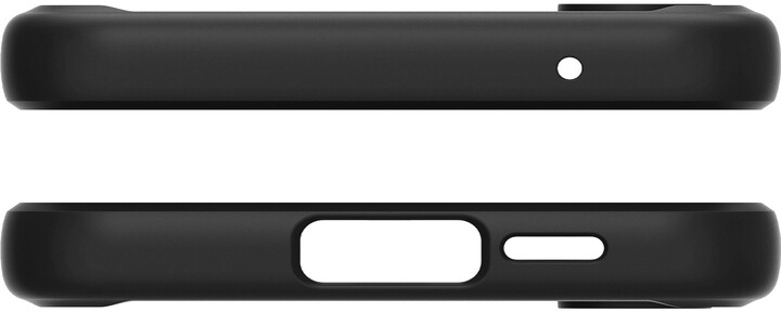 Spigen ochranný kryt Ultra Hybrid pro Samsung Galaxy A55, transparentní, černý okraj_698863899