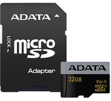 ADATA Micro SDHC Premier Pro 32GB 95MB/s UHS-I U3 + SD adaptér_1505561368