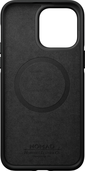 Nomad kožený zadní kryt MagSafe pro Apple iPhone 14 Pro Max, hnědá_921482536
