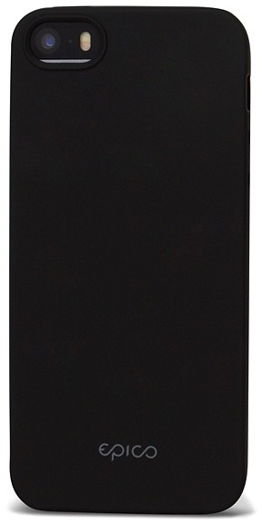 EPICO pružný plastový kryt pro iPhone 5/5S/SE EPICO GLAMY - černý_343839802