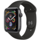 Apple Watch series 4, 40mm, pouzdro z vesmírně šedého hliníku/černý řemínek