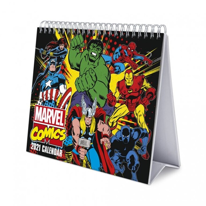 Stolní Kalendář 2021 - Marvel Comics_1136943905