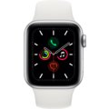 Apple Watch Series 5 GPS, 40mm Silver Aluminium Case with White Sport Band_670569781