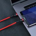 Baseus odolný kabel Series Type-C PD2.0 60W Flash Charge kabel (20V 3A) 1M, červená_857140869