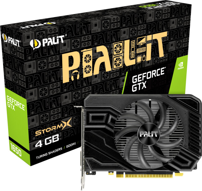 PALiT GeForce GTX 1650 StormX D6, 4GB GDDR6_2077502054