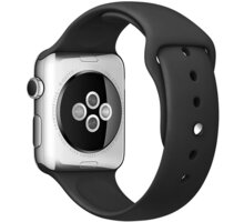 COTEetCI řemínek pro Apple Watch, silikonový, 38/40/41 mm, černá_1565320367