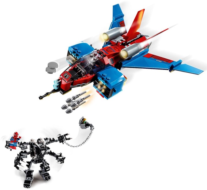 LEGO® Marvel Super Heroes 76150 Spiderjet vs. Venomův robot_666356763