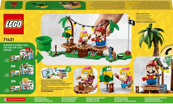 LEGO® Super Mario™ 71421 Dixie Kong a koncert v džungli – rozšiřující set_1169096973