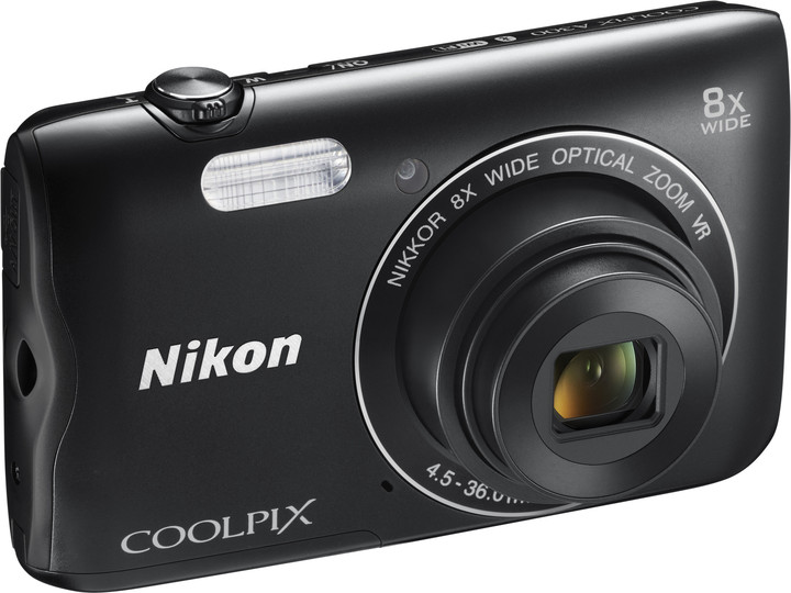Nikon Coolpix A300, černá_2040194090