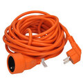 Solight prodlužovací kabel - spojka, 1 zásuvka, 10m, oranžová_776982199