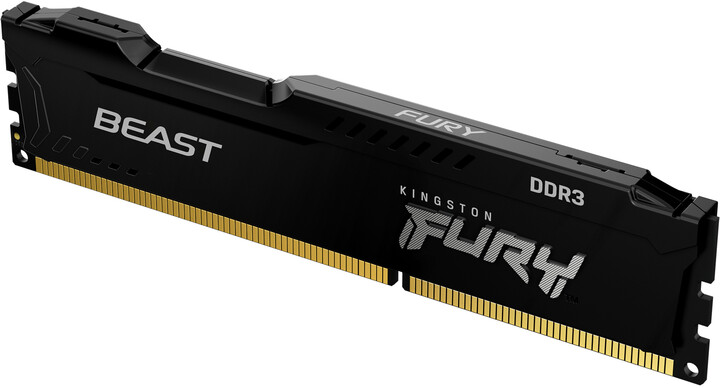 Kingston Fury Beast Black 4GB DDR3 1600 CL10_1942696632