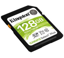 Kingston SDXC Canvas Select Plus 128GB 100MB/s UHS-I - Rozbalené zboží
