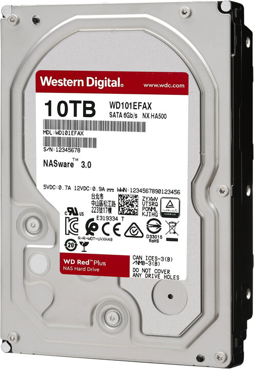 WD Red Plus (EFAX), 3,5&quot; - 10TB_1616921651