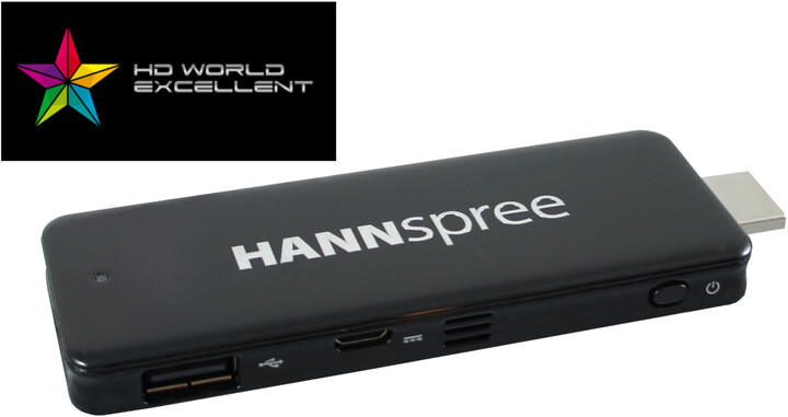 HANNspree Micro PC, černá
