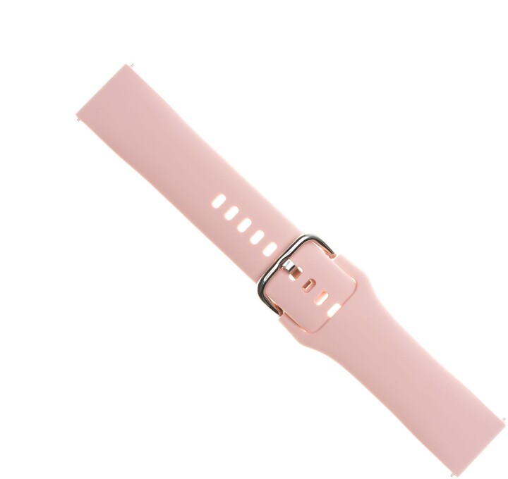 FIXED silikonový řemínek pro smartwatch, šířka 22mm, růžová_675321155